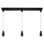 Ledvance Decor Glow Pendelleuchte Schwarz 28W 1400lm - 927 Extra Warmweiß | 700mm - Höchste Farbwiedergabe