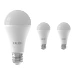 Mehrfachpackung 3x Calex Smart Tuya Wifi E27 Birne 14W 1400lm - 822-840 Abstimmbares Weiß | Dimmbar - Ersatz für 100W