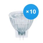 Mehrfachpackung 10x Ledvance Performance LED-Spot Reflektor GU4 MR11 2.8W 184lm 36D - 927 Extra Warmweiß | Höchste Farbwiedergabe - Dimmbar - Ersatz für 20W
