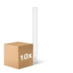 Mehrfachpackung 10x Philips CorePro PL-L LED Glühbirne EM/Mains 16.5W - 840 Kaltweiß | 4-Pins - Ersatz Für 36W