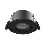 Noxion LED-Spot Ares Firerated 6W 540lm 927-940 3CCT- Schwenkbar Schwarz| Ausschnitt 68mm