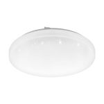 Eglo Wand und Deckenleuchte Frania-S Stahl Weiß 14.6W 1600lm - 830 Warmweiß | IP20 