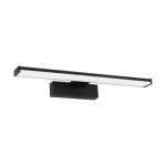 Eglo Wandleuchte Pandella 1 Aluminium Schwarz Badezimmerbeleuchtung 7.4W 900lm - 840 Kaltweiß | IP44 