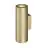 SLV Enola B Wandleuchte Aluminium Gold Rund | Geeignet für 2x GU10 