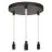 Ledvance Decor Glow Pendelleuchte Schwarz 28W 1400lm - 927 Extra Warmweiß | 400mm - Höchste Farbwiedergabe