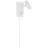 Nordlux LED Wandleuchte Omari Weiß 3.2W 320lm 41D - 827 Extra Warmweiß | Dimmbar - Schwenkbar