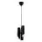 DFTP by Nordlux Rochelle Pendelleuchte Metall Schwarz | 207mm - Geeignet für 3x GU10