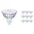 Mehrfachpackung 10x Philips Master Value LED Spot GU5.3 MR16 5.8W 490lm 36D - 940 Kaltweiß | Höchste Farbwiedergabe - Dimmbar - Ersatz für 35W