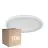 Mehrfachpackung 10x D'Lite Deckenleuchte Luma Weiß 18W 1700lm - 827 Extra Warmweiß | IP44 - 29cm