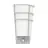 Eglo Wandleuchte Breganzo 1 Stahl Silber 2W 230lm - 830 Warmweiß | IP44 - Bewegungs- und Lichtsensor