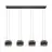 Eglo Pendelleuchte Hortunas Stahl Schwarz 5.8W 690lm - 830 Warmweiß | IP20 - Dimmbar 