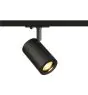 SLV Schienenstrahler Enola B 1-Phasen Aluminium Schwarz | Geeignet für 1x GU10 