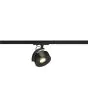 SLV Schienenstrahler Kalu 1-Phasen Aluminium Schwarz 13W 970lm 95D - 830 Warmweiß | Dimmbar 