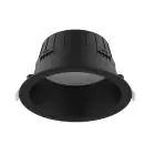 Noxion LED Downlight Hera Tief Einbau Schwarz 21W 2400lm 100D - 827-830-840 CCT | 226mm - Ausschnitt 200mm